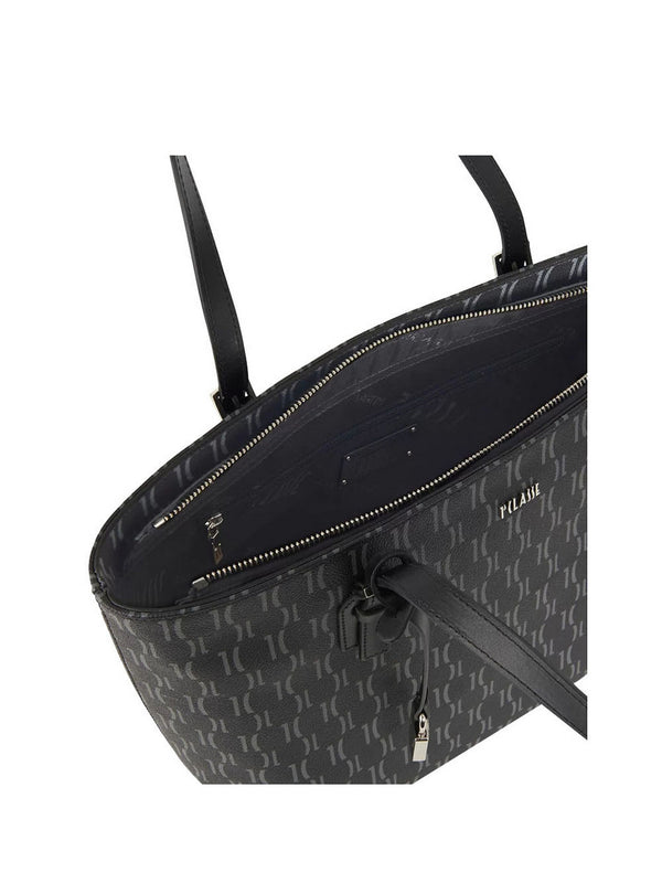 Alviero Martini Borsa Shopper Media Monogram Nera