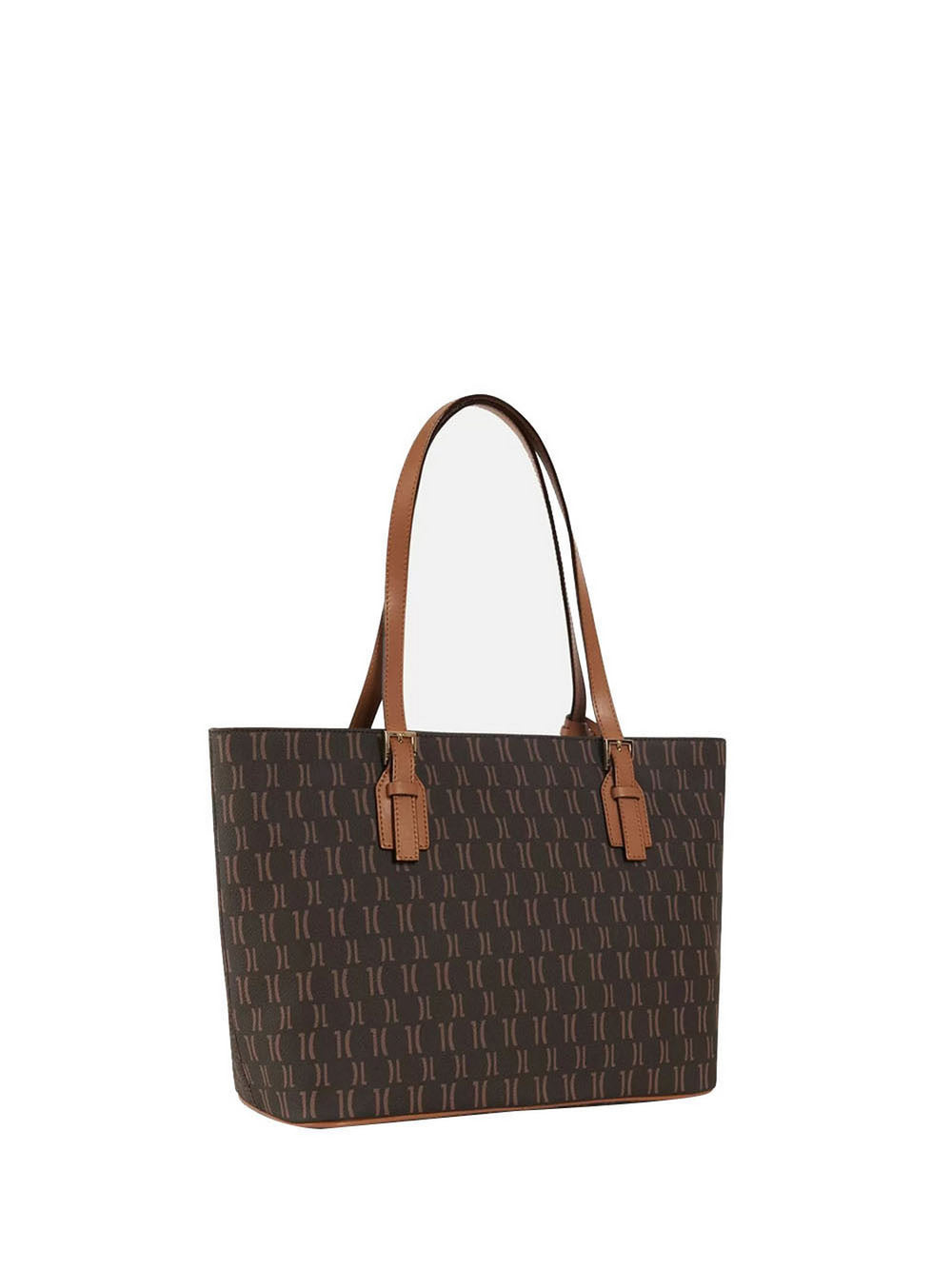 Alviero Martini Borsa Shopper Media Monogram Marrone