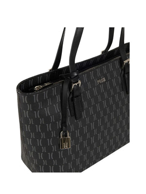 Alviero Martini Borsa Shopper Grande Monogram Nera