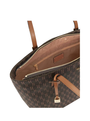Alviero Martini Borsa Shopper Grande Monogram Marrone