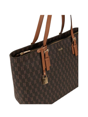 Alviero Martini Borsa Shopper Grande Monogram Marrone