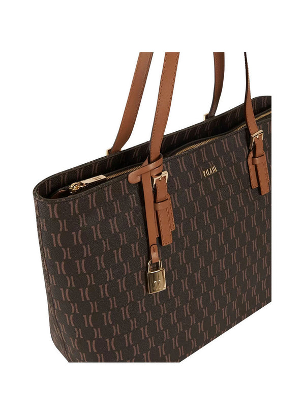 Alviero Martini Borsa Shopper Grande Monogram Marrone