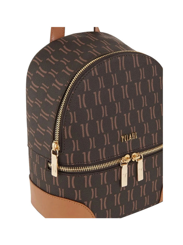 Alviero Martini Zaino Monogram Medio Marrone