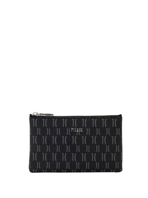 Alviero Martini Portafogolio Bustina Media Monogram Nero