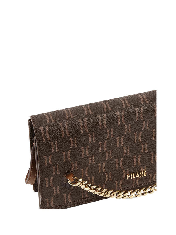 Alviero Martini Pochette Con Catena Monogram Moro
