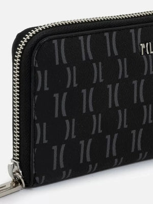 Alviero Martini Portafoglio Monogram In Pelle Nero