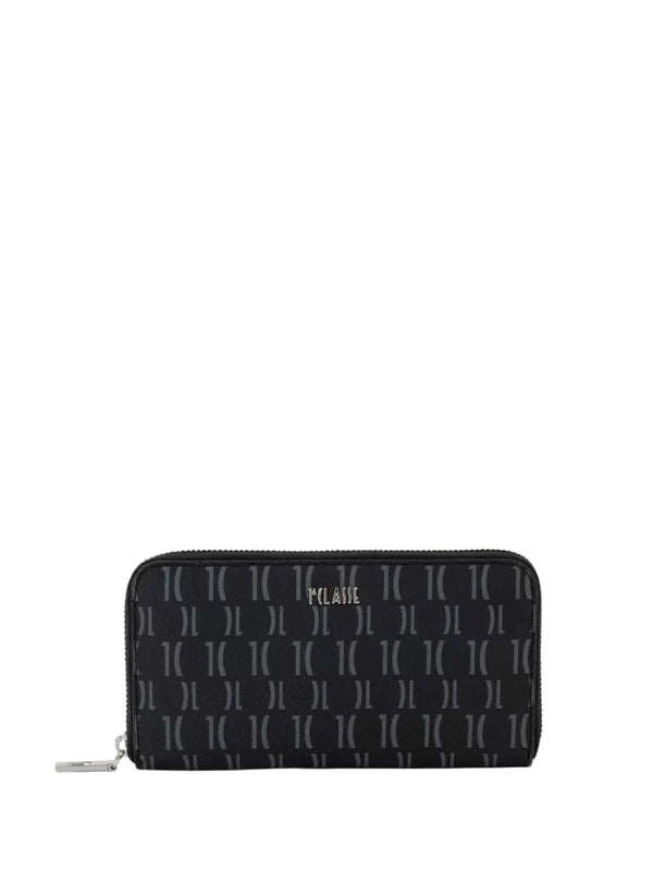 Alviero Martini Portafoglio Monogram In Pelle Nero