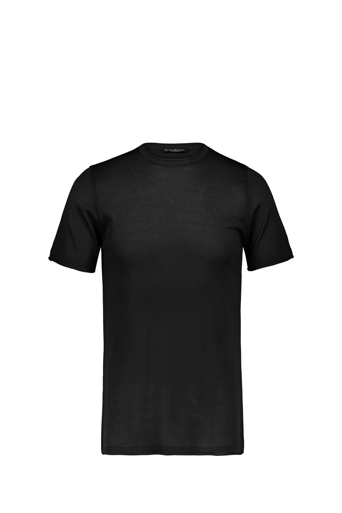 T-Shirt Tinta Unita Nero
