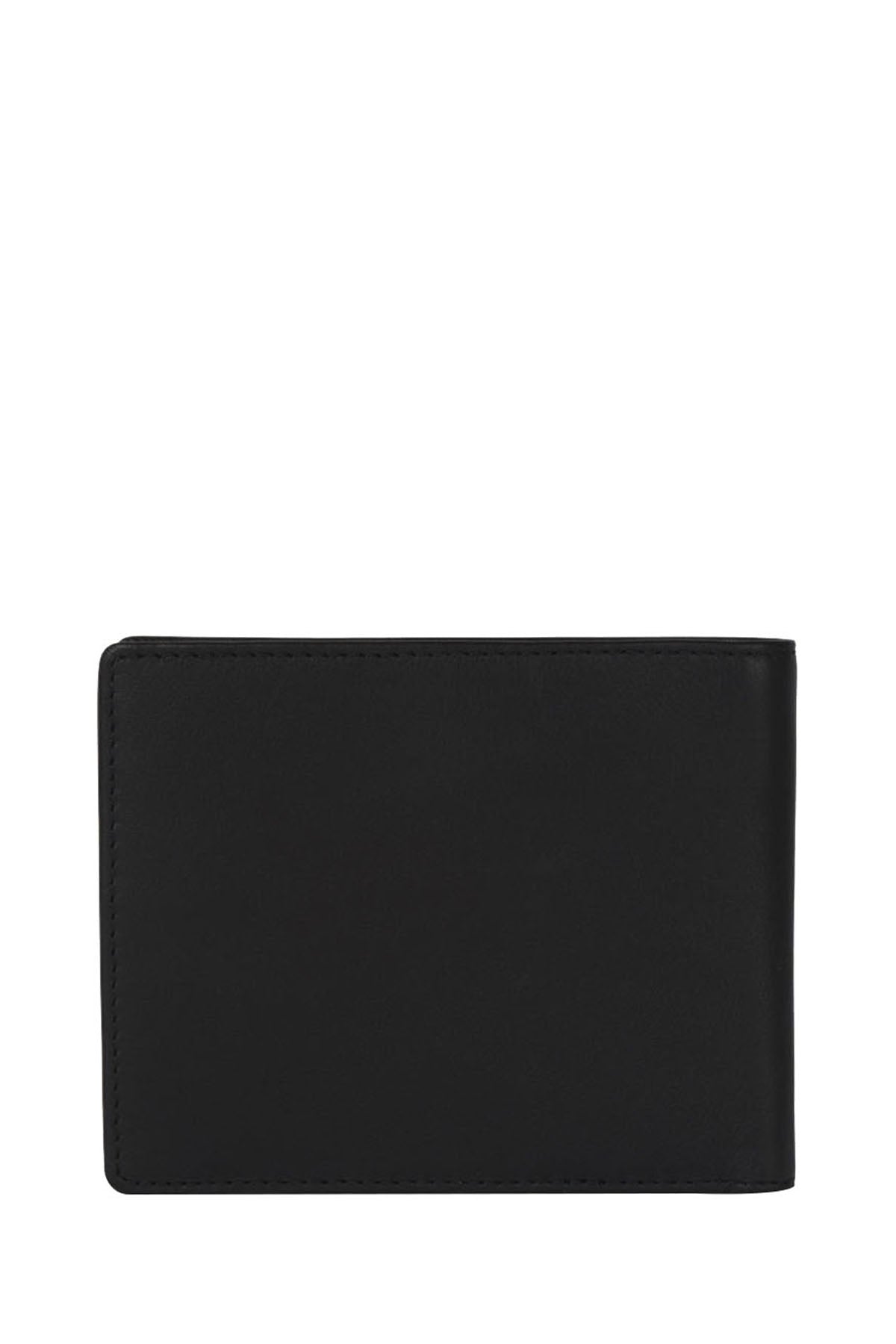 Portafoglio Bi-Fold Nero