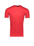 T-Shirt In Tinta Unita Rosso