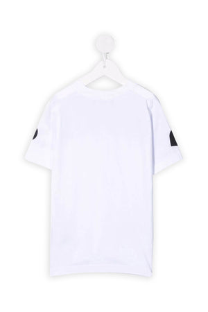DSQUARED T-Shirt Maxi Logo Bianco