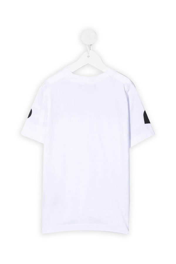 DSQUARED T-Shirt Maxi Logo Bianco