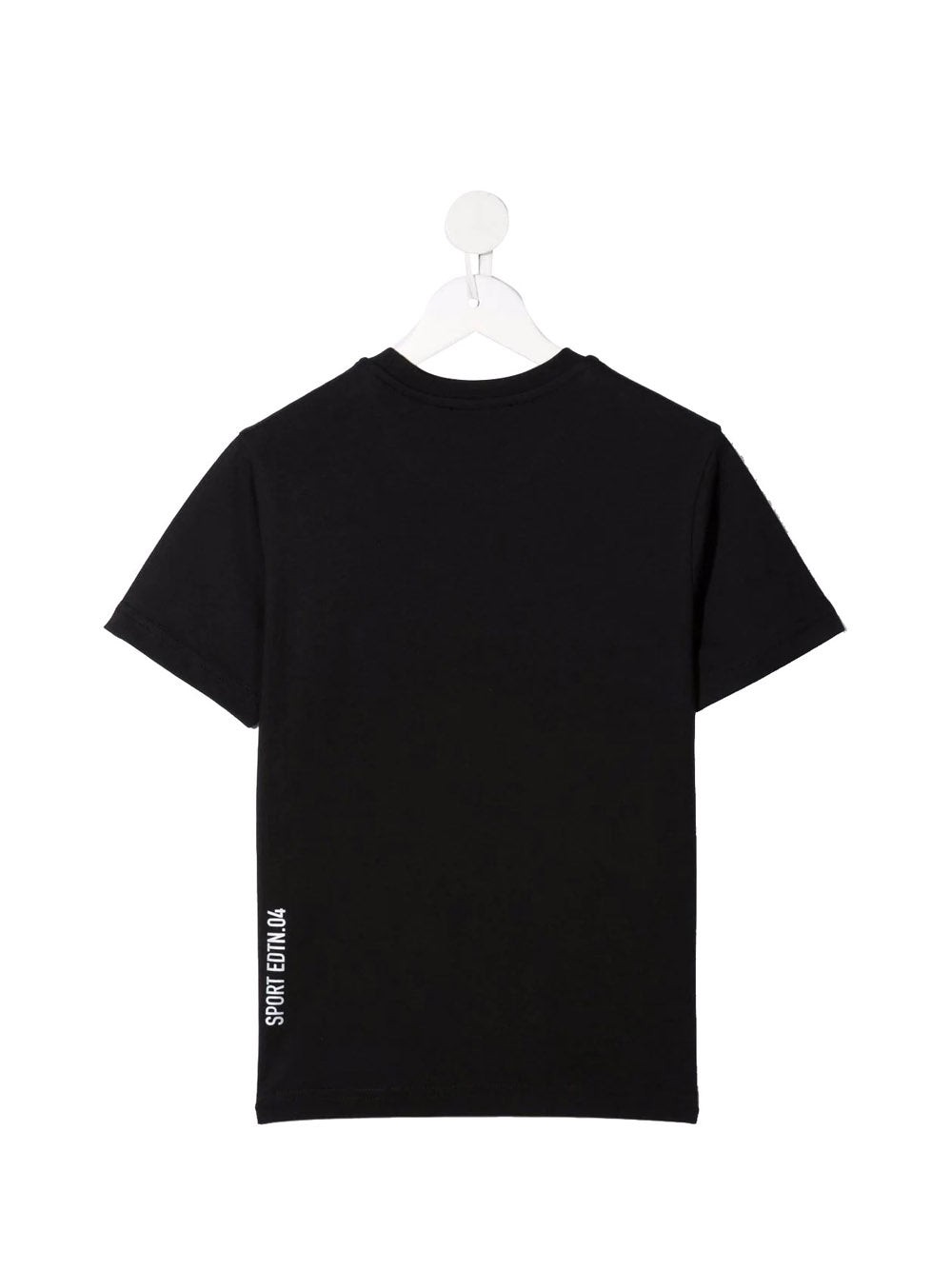 DSQUARED T-Shirt Logo Frontale Nero