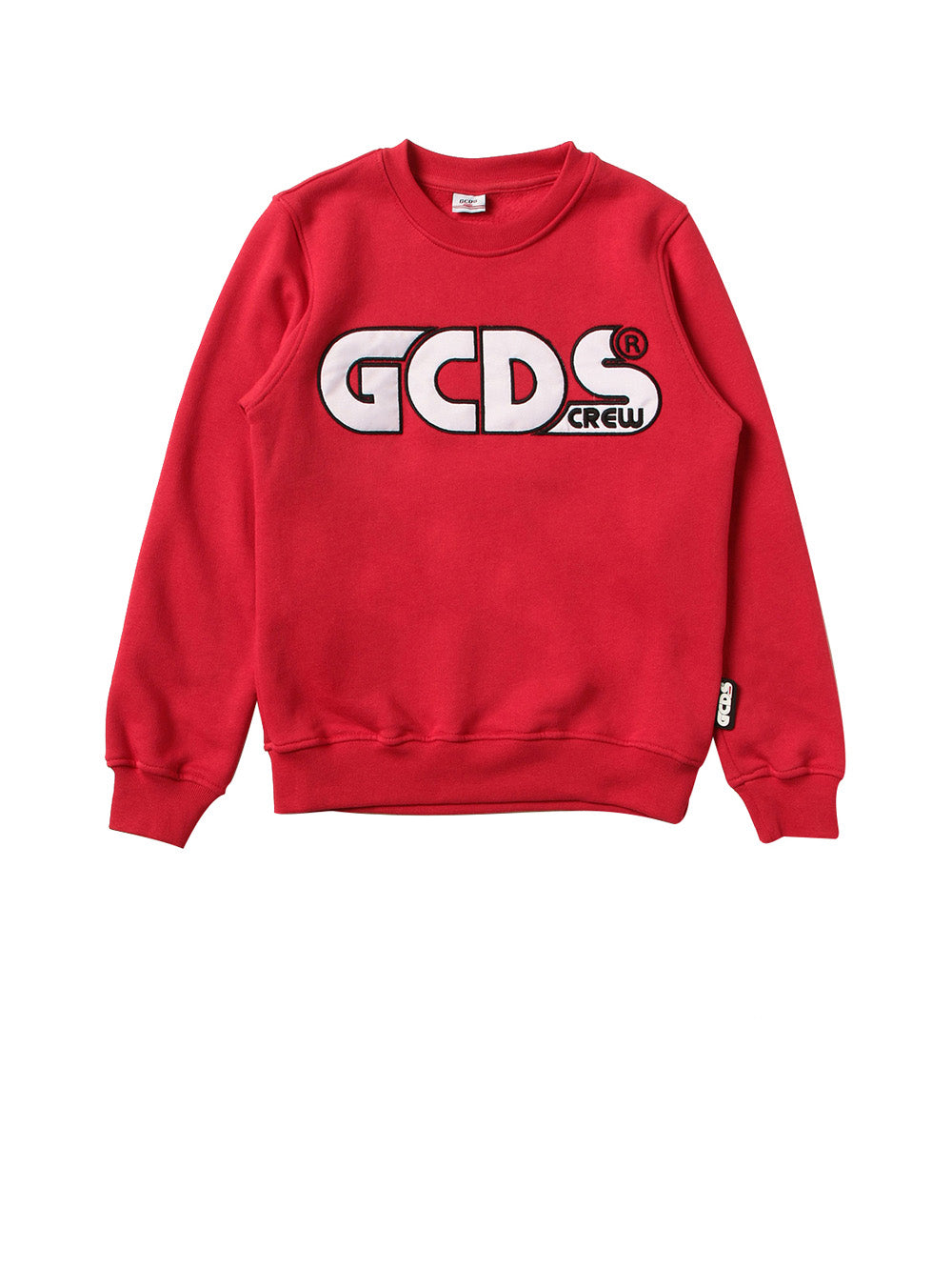 GCDS Felpa Logo Frontale Rosso