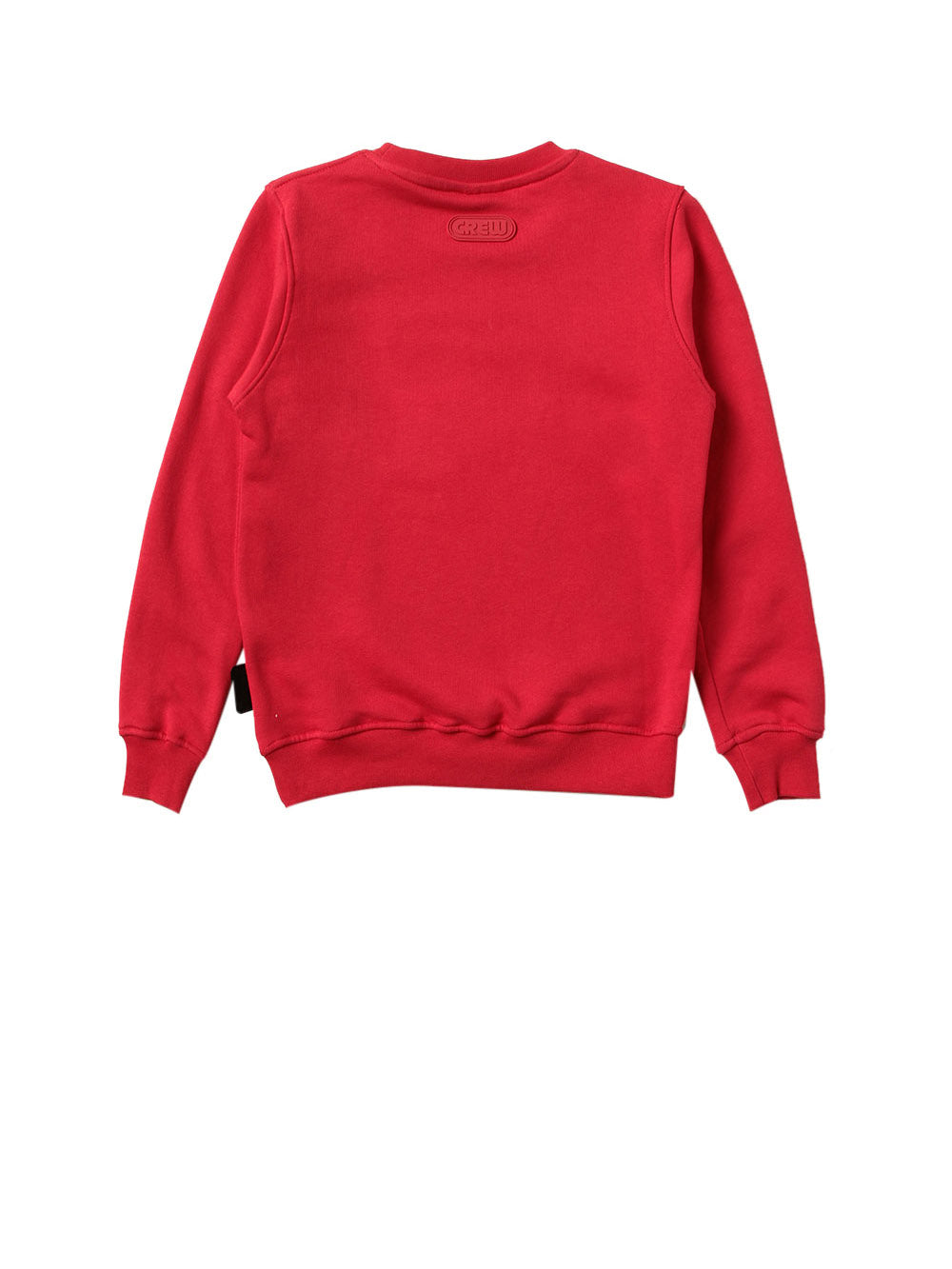 GCDS Felpa Logo Frontale Rosso