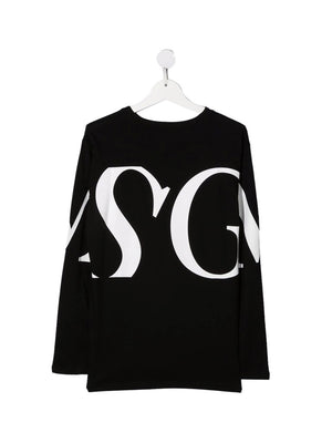 MSGM T-Shirt Con Stampa Nero