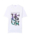 MSGM T-Shirt Con Logo Bianco
