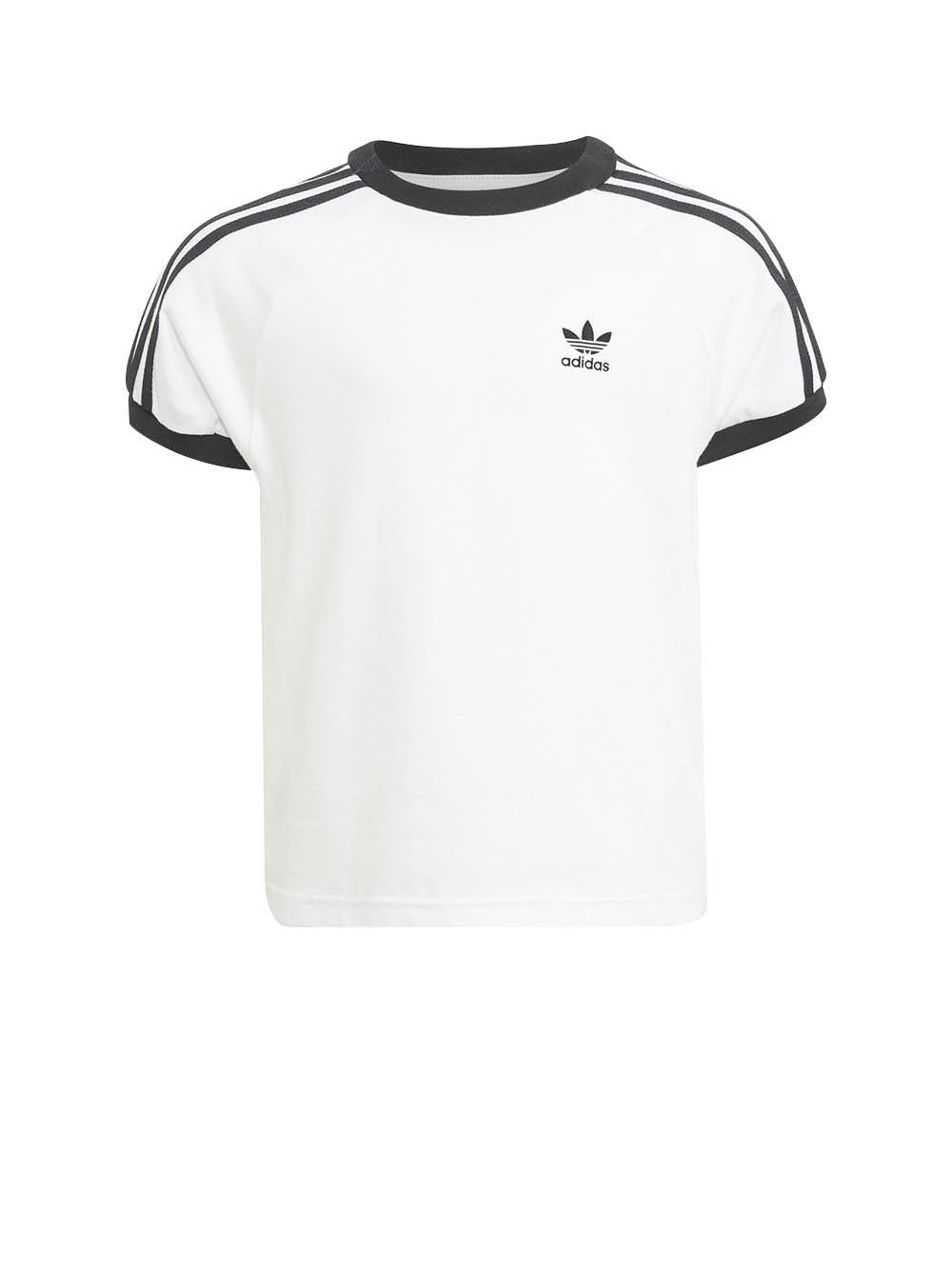 T-Shirt Adicolor 3-Stripes Bianco