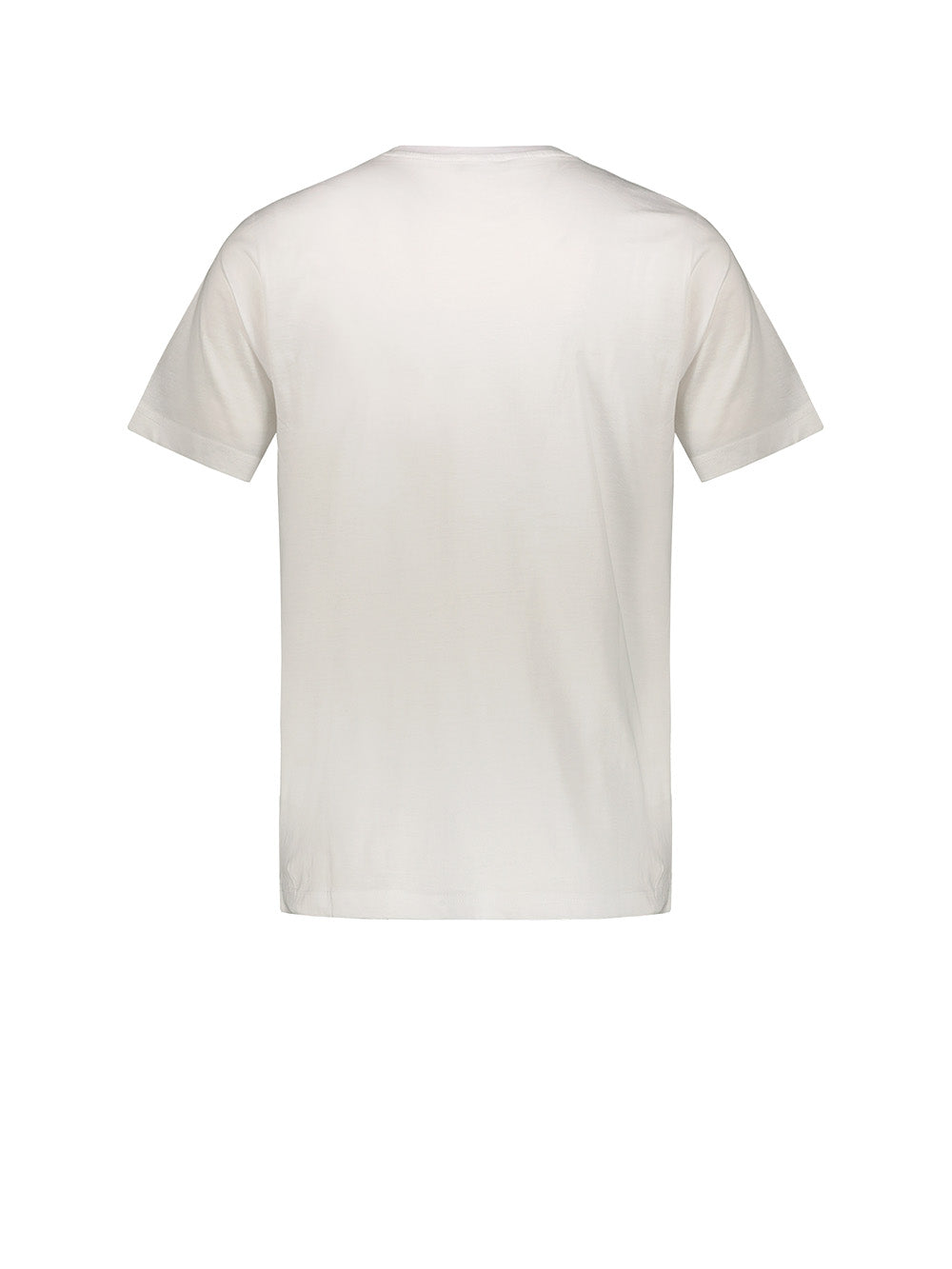 T-Shirt In Tinta Unita Bianco