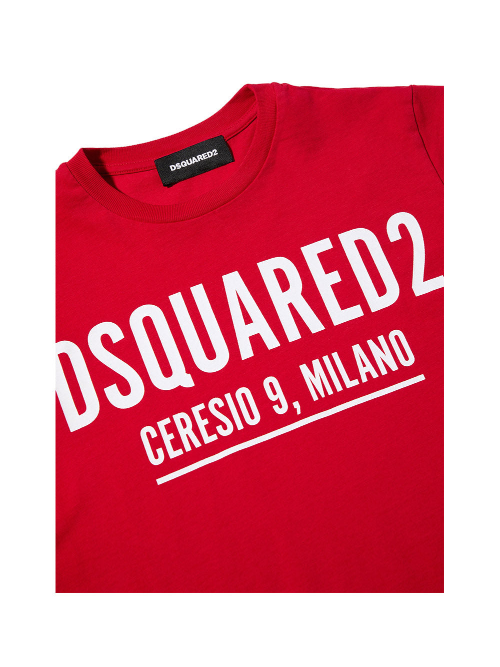 T-Shirt Logo Frontale Rosso