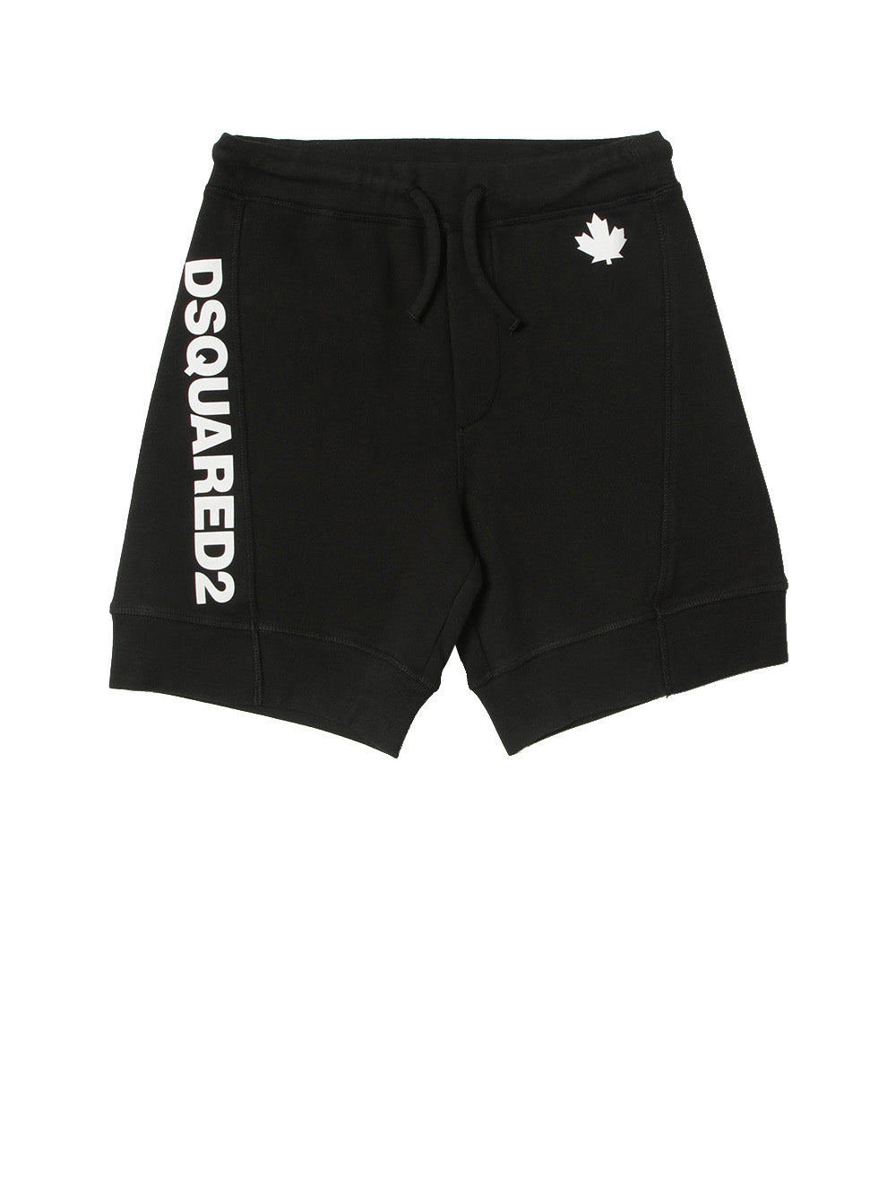 DSQUARED Pantaloncini Con Logo Nero