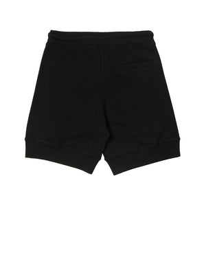 DSQUARED Pantaloncini Con Logo Nero