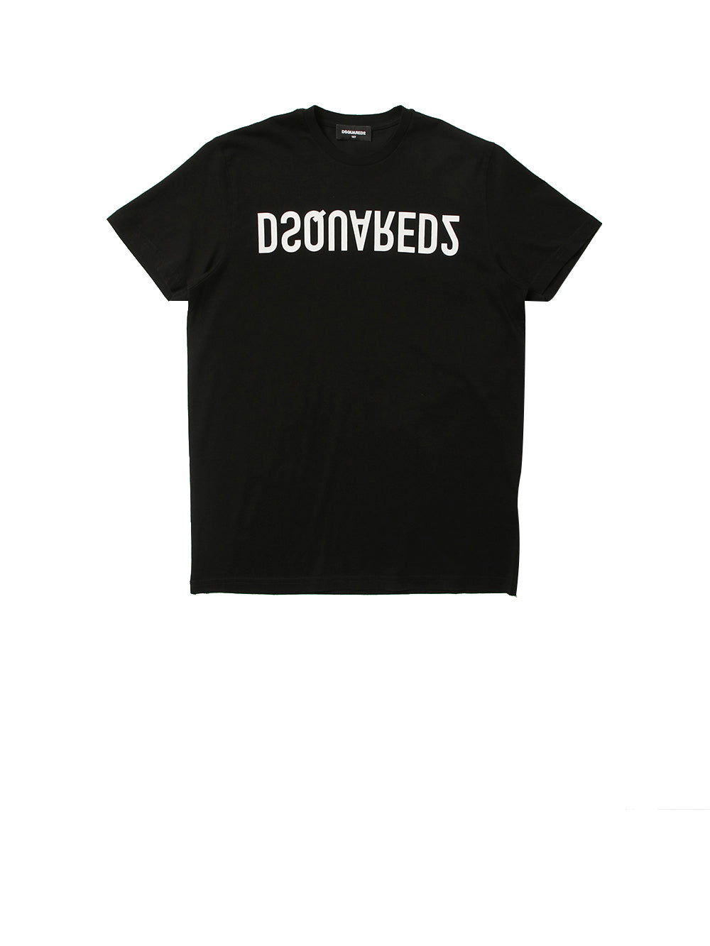 DSQUARED T-Shirt Logo Frontale Nero