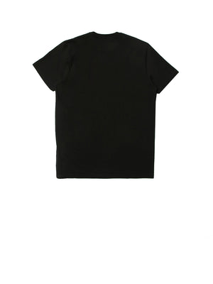 DSQUARED T-Shirt Logo Frontale Nero