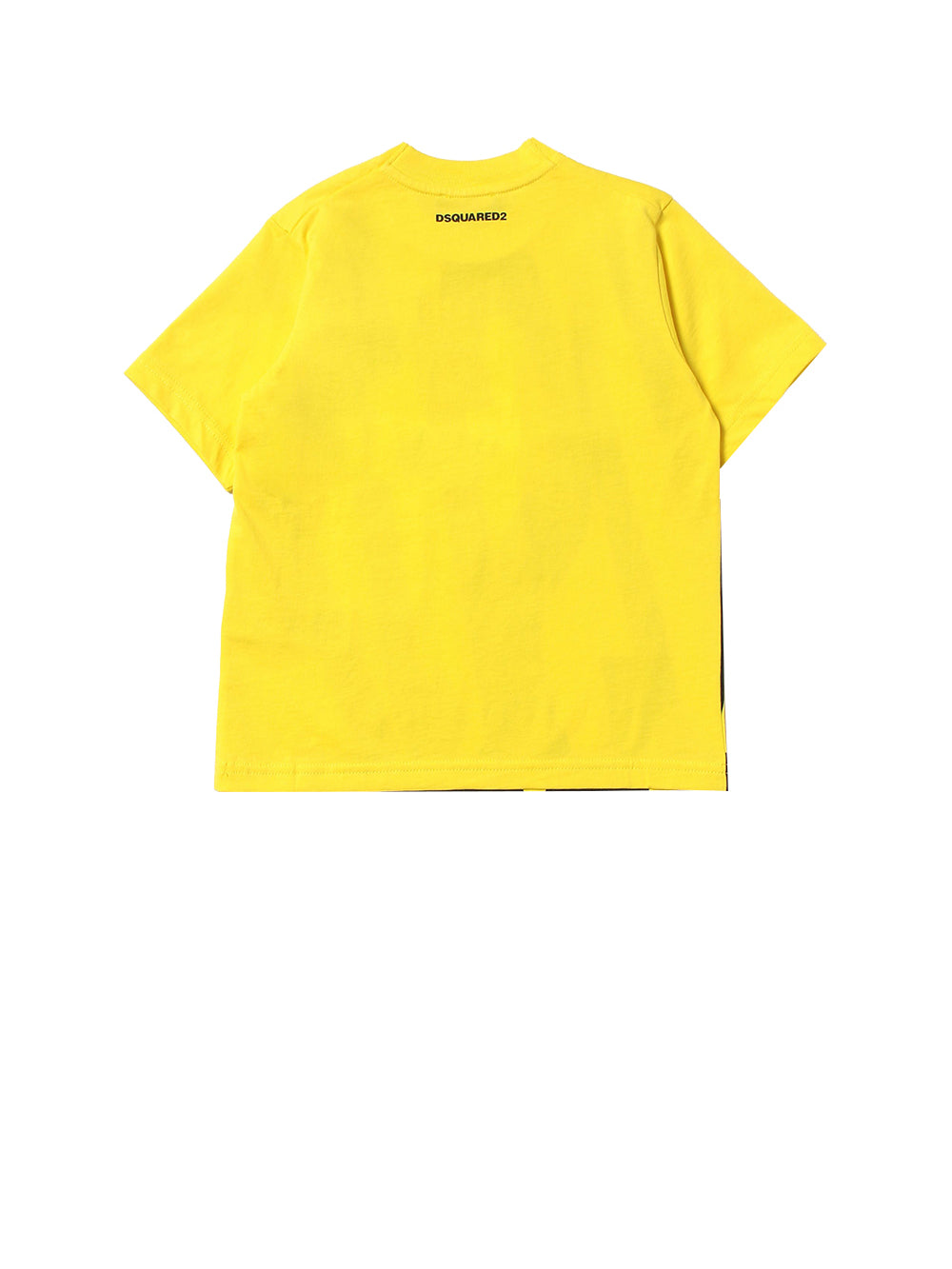 DSQUARED T-Shirt Con Logo Giallo