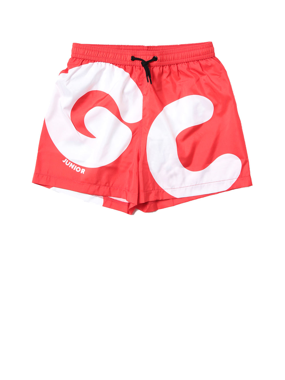Shorts Con Logo Rosso