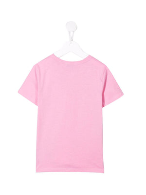 MARC JACOBS T-Shirt Logo Frontale Rosa