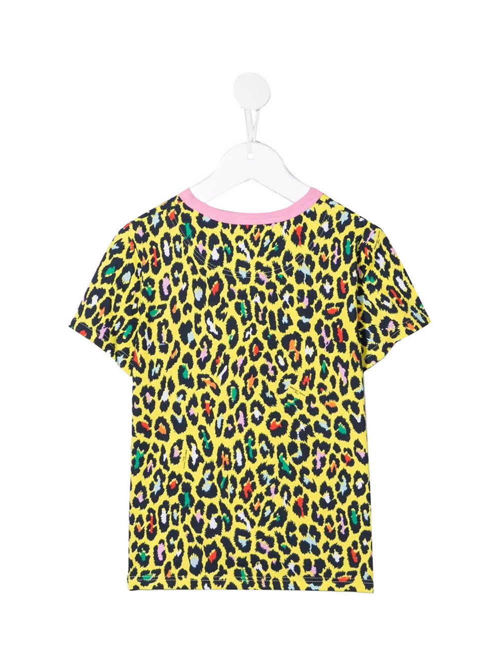 MARC JACOBS T-Shirt Stampa Leopard Giallo Limone