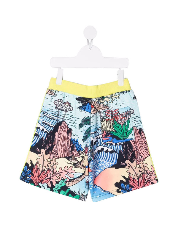 MARC JACOBS Bermuda Con Stampa Multicolor