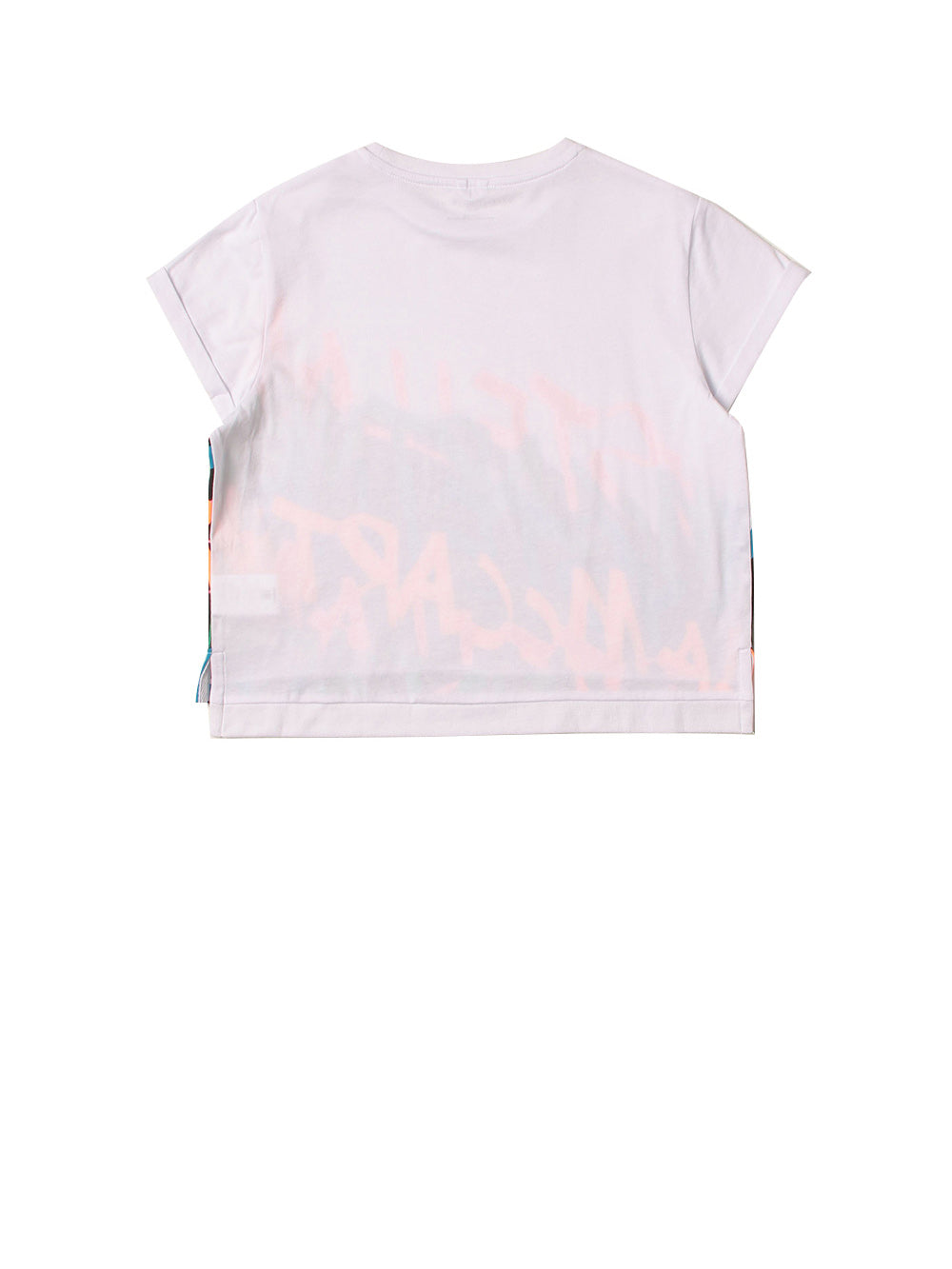 STELLA MCCARTNEY T-Shirt Stampa Logo Bianco