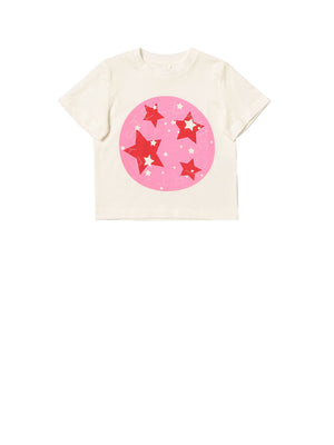 STELLA MCCARTNEY T-Shirt Stampa Frontale Bianco