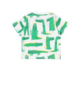 STELLA MCCARTNEY T-Shirt Con Stampa Bianco/Verde