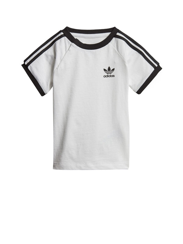 ADIDAS T-Shirt 3-Stripes Bianco/Nero