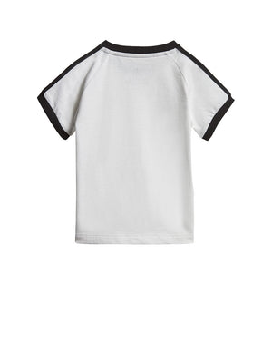 ADIDAS T-Shirt 3-Stripes Bianco/Nero