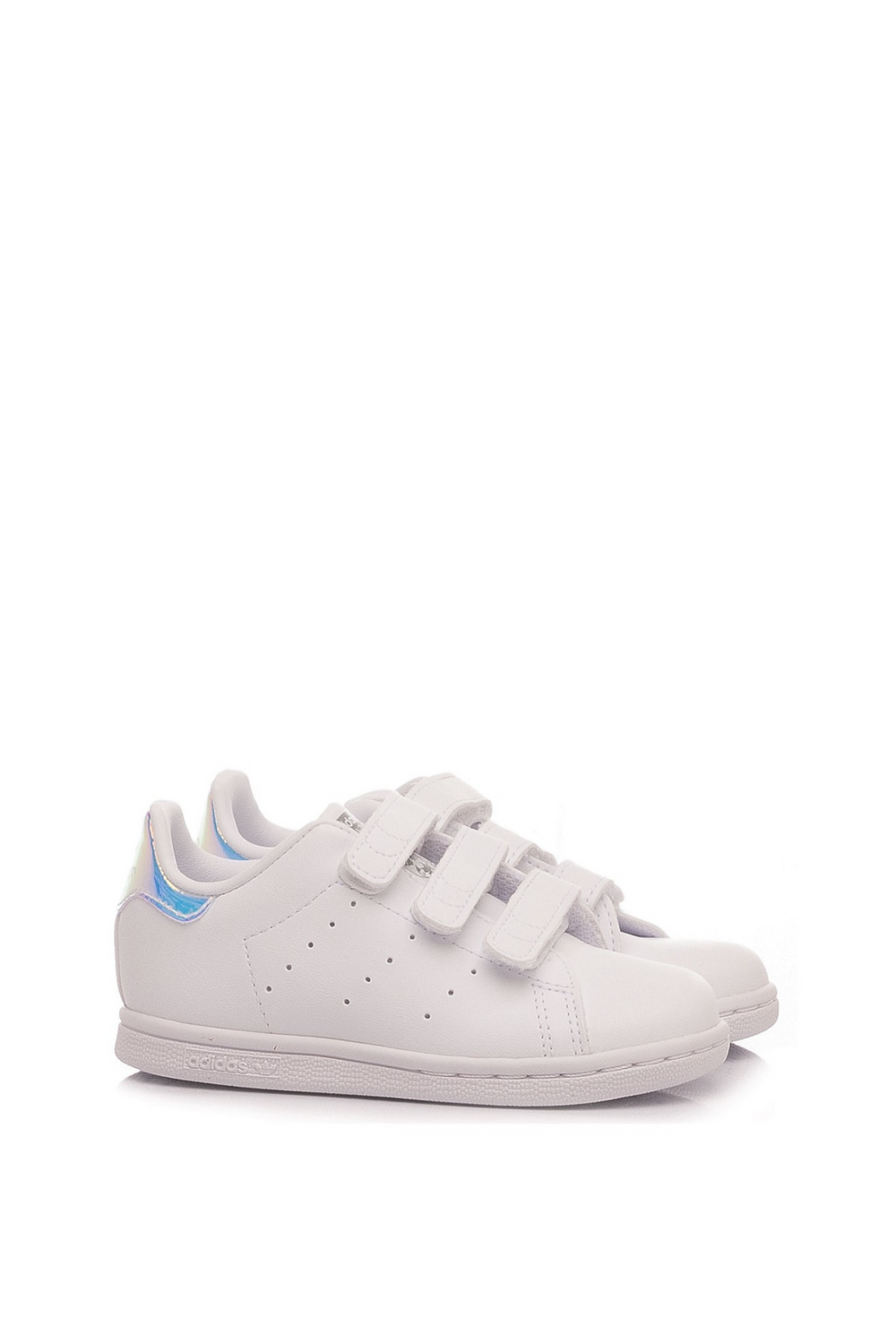 ADIDAS Sneakers Unisex Bimbo in ecopelle con strappi