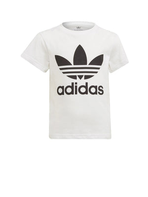 ADIDAS T-Shirt Adicolor Trefoil Bianco/Nero