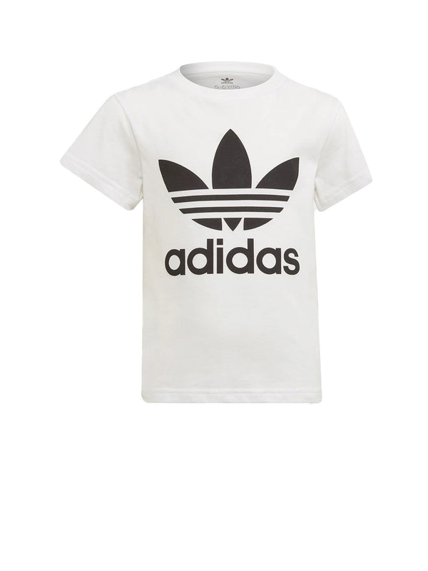 ADIDAS T-Shirt Adicolor Trefoil Bianco/Nero
