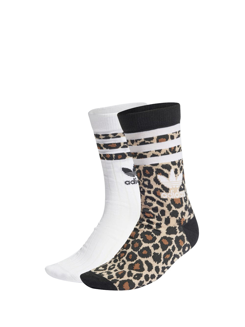 ADIDAS Set 2 Calze Unisex bimbo con stampa e logo brand