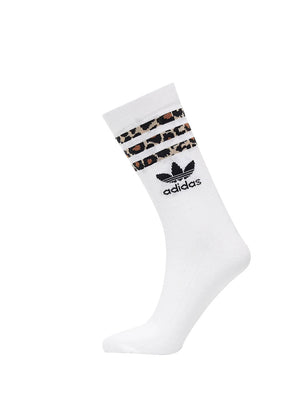 ADIDAS Set 2 Calze Unisex bimbo con stampa e logo brand