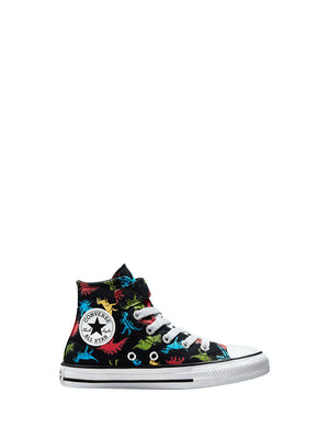 CONVERSE Sneakers Chuck Taylor All Star Easy-on Dinosaurs Nero