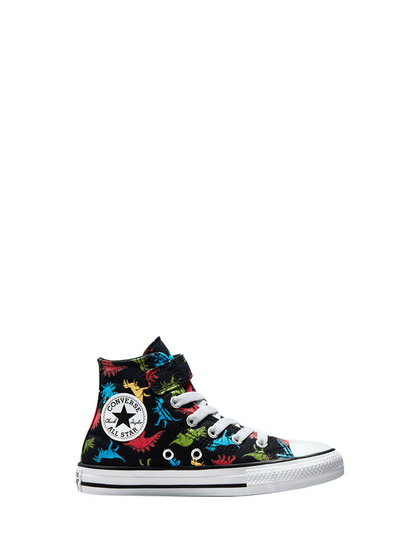 CONVERSE Sneakers Chuck Taylor All Star Easy-on Dinosaurs Nero