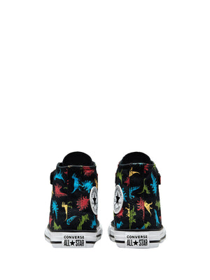 CONVERSE Sneakers Chuck Taylor All Star Easy-on Dinosaurs Nero