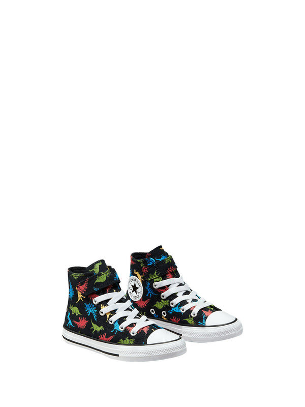 CONVERSE Sneakers Chuck Taylor All Star Easy-on Dinosaurs Nero