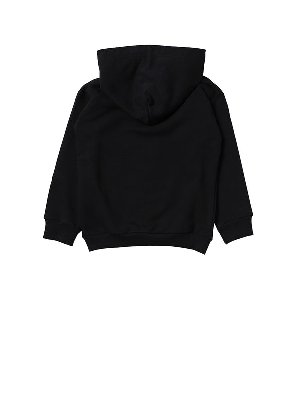 DIESEL Felpa Sdivision Logo Over Nero