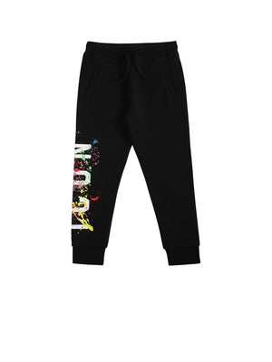 DSQUARED Pantalone Bambino di tuta con logo sulla gamba