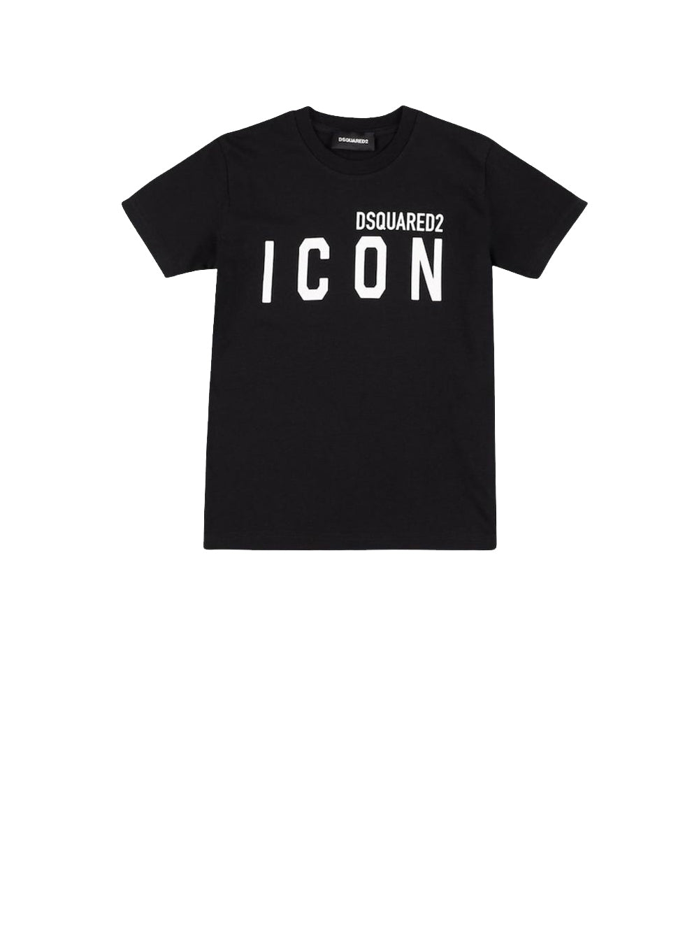 DSQUARED T-shirt Bambino con logo in contrasto sul petto